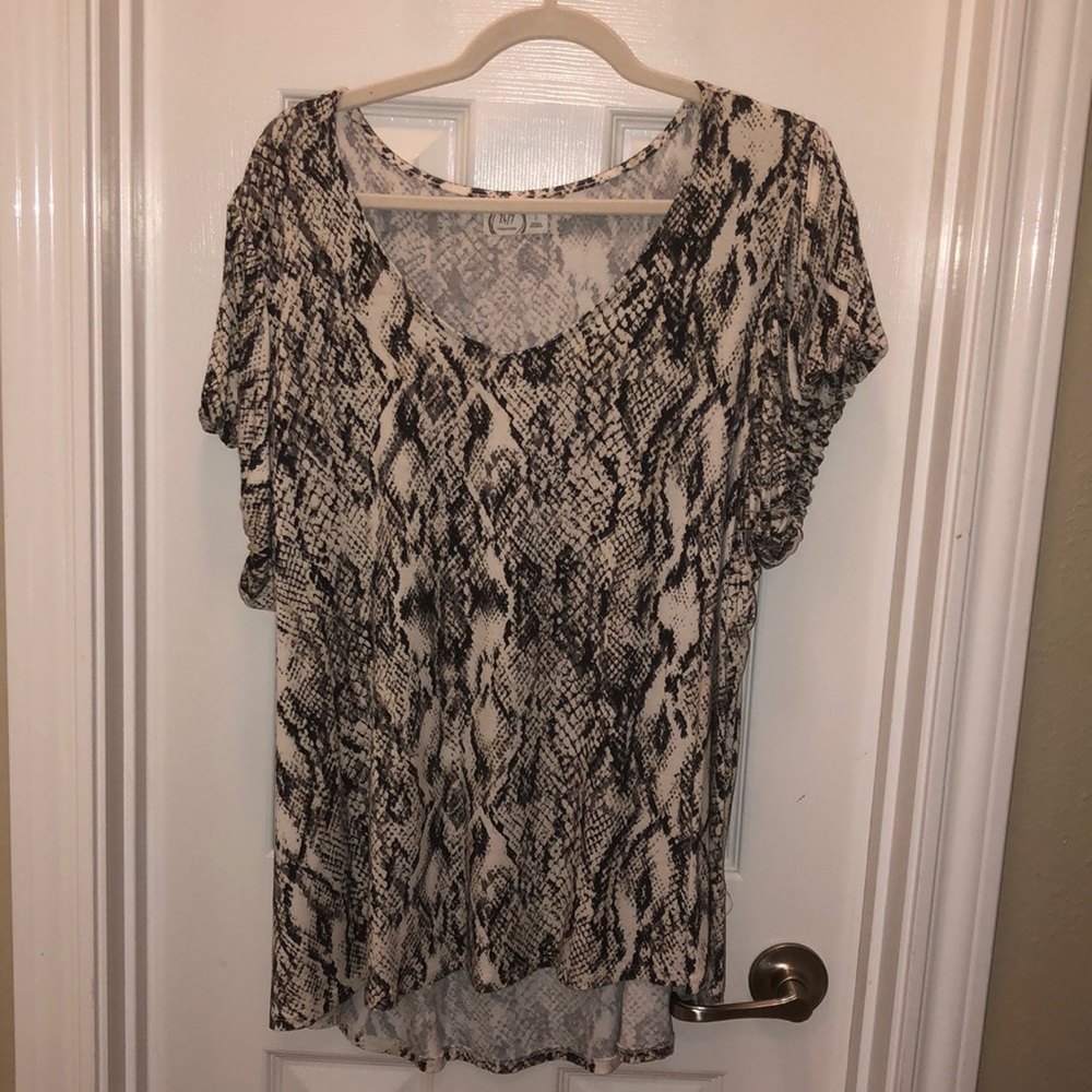 Snake print shirt